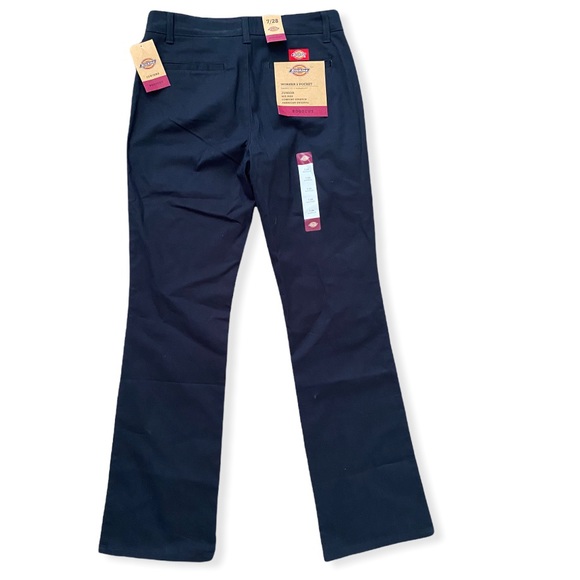 Dickies Pants - Dickies Womens navy blue worker 2 pockets bootcut